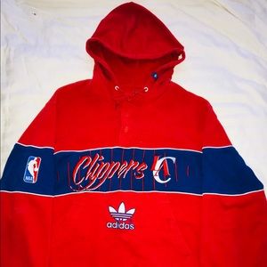 Men’s throwback LA Clippers Adidas Sweatshirt